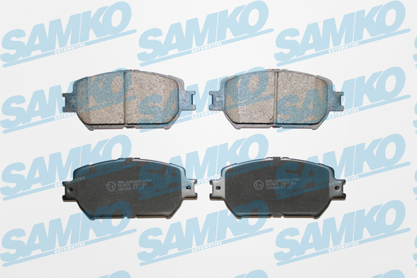 Klocki hamulcowe SAMKO 5SP1361