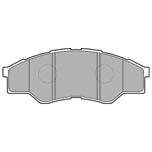 Klocki hamulcowe DELPHI LP2060