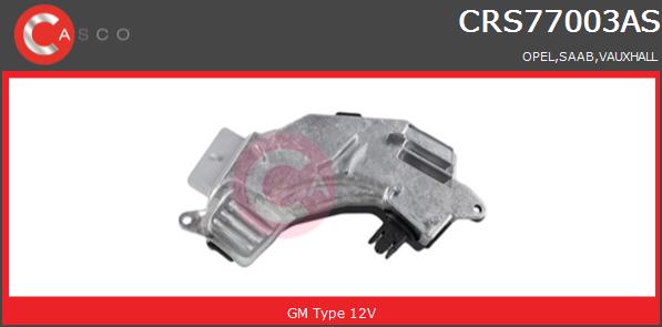 Opornik wentylatora CASCO CRS77003AS