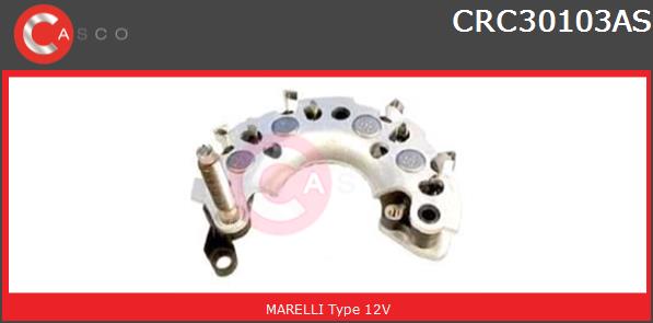 Mostek prostowniczy alternatora CASCO CRC30103AS