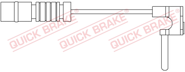 Czujnik zużycia klocków QUICK BRAKE WS 0115 A