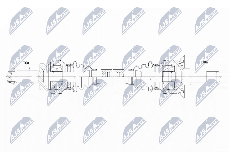 Wał napędowy NTY NPW-BM-069