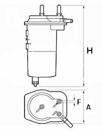 Filtr paliwa SCT GERMANY ST 6100