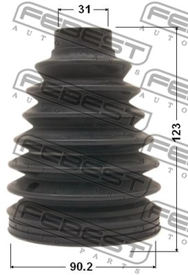 Osłona przegubu FEBEST 0117P-038