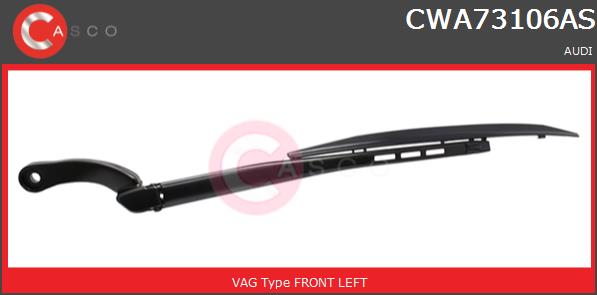 Ramię wycieraczki CASCO CWA73106AS