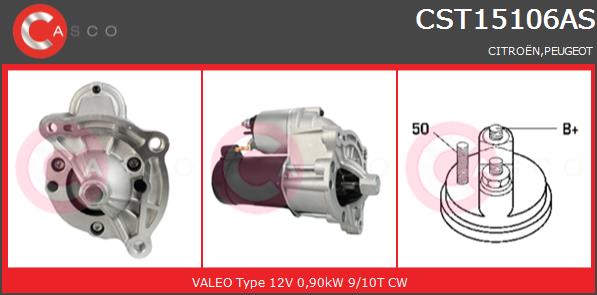Rozrusznik CASCO CST15106AS