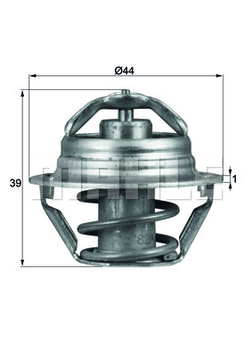 Termostat MAHLE TX 90 87D