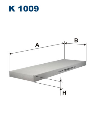Filtr kabinowy FILTRON K 1009
