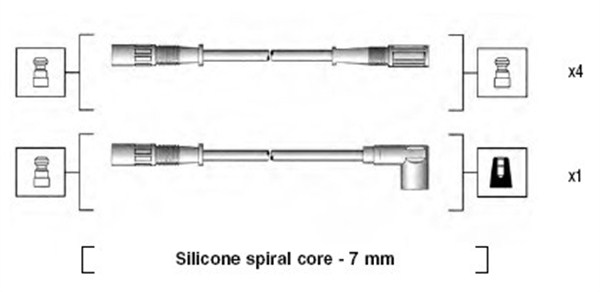 Przewody zapłonowe MAGNETI MARELLI 941095470590