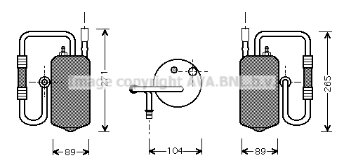 Osuszacz klimatyzacji AVA QUALITY COOLING FDD349
