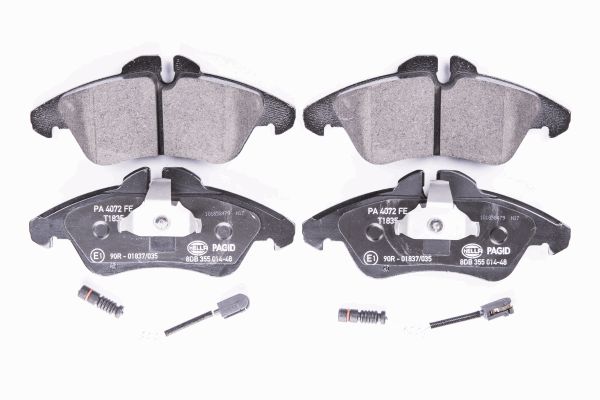 Klocki hamulcowe HELLA 8DB 355 014-481