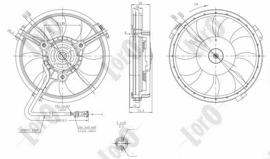 Wentylator ABAKUS 003-014-0011