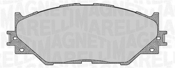 Klocki hamulcowe MAGNETI MARELLI 363916060637