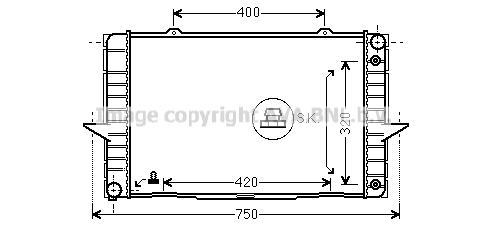 Chłodnica AVA QUALITY COOLING VO2092