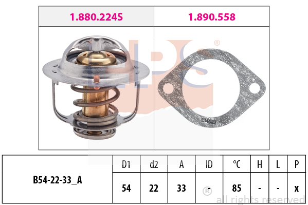 Termostat EPS 1.880.224