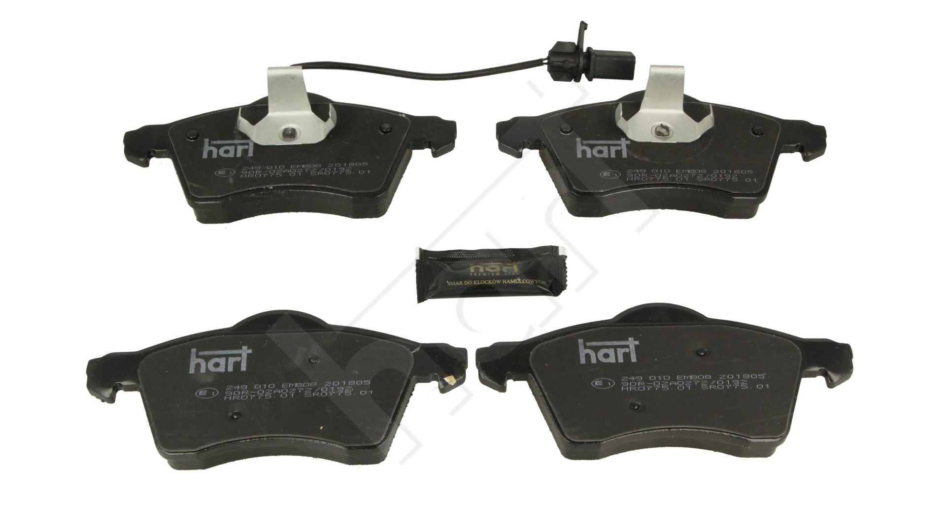 Klocki hamulcowe HART 249 010
