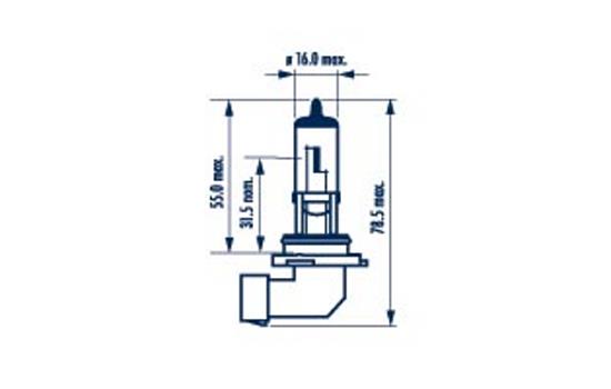 Żarówka lampy przeciwmgielnej NARVA 480953000