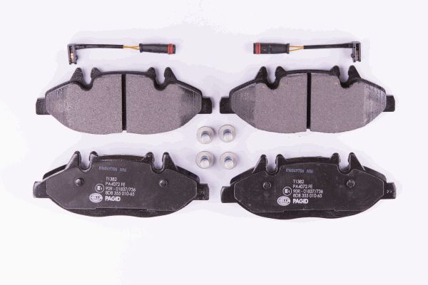 Klocki hamulcowe HELLA 8DB 355 010-651