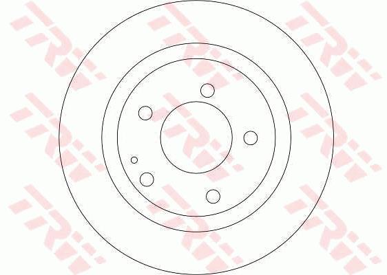 Tarcza hamulcowa TRW DF4322