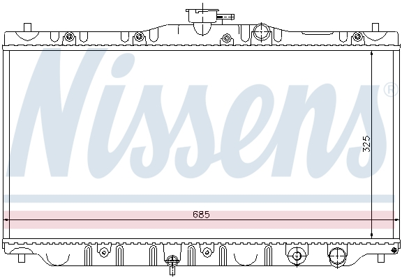 Chłodnica NISSENS 63304
