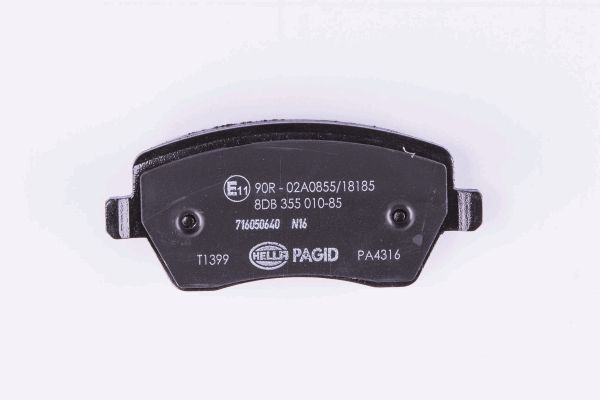 Klocki hamulcowe HELLA 8DB 355 010-851