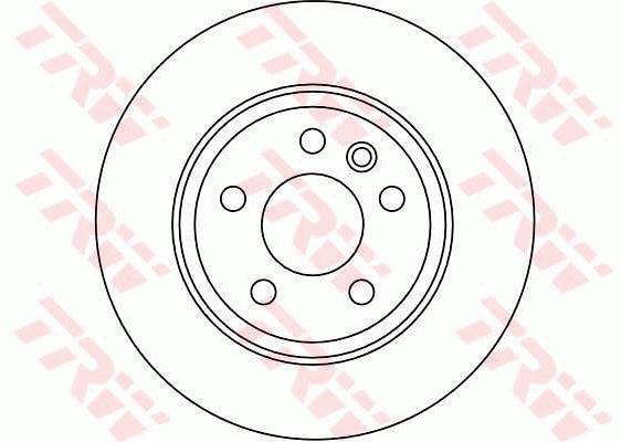 Tarcza hamulcowa TRW DF4208