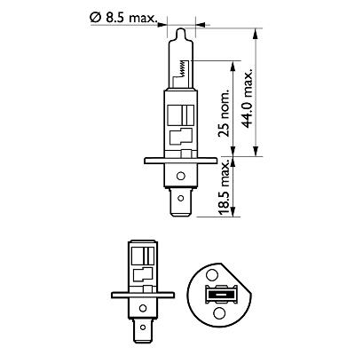 Żarówka PHILIPS 12258PRC1