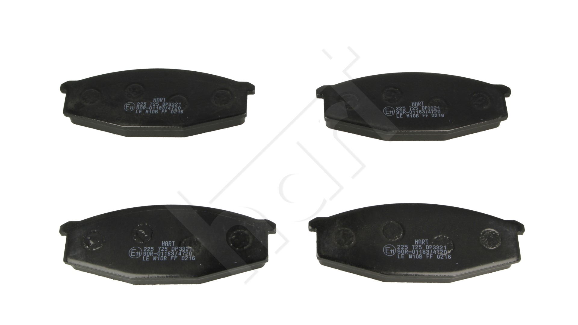 Klocki hamulcowe HART 225 725