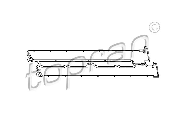 Uszczelka pokrywy zaworów TOPRAN 201 131
