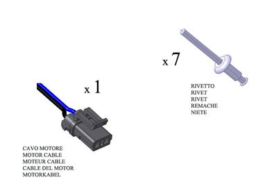 Podnośnik szyby ELECTRIC LIFE ZR FR32 L B