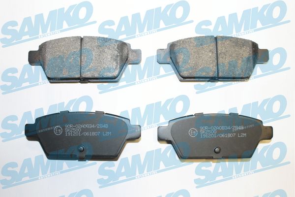 Klocki hamulcowe SAMKO 5SP1807