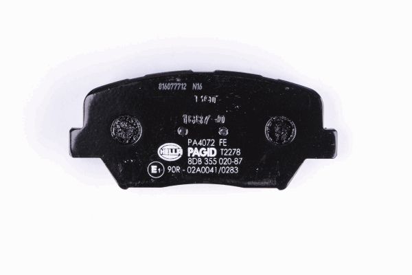 Klocki hamulcowe HELLA 8DB 355 020-871