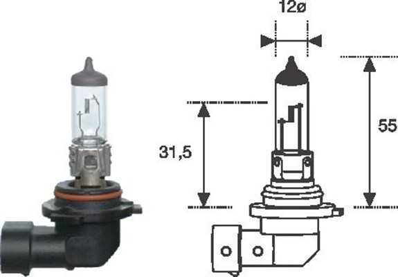 Żarówka MAGNETI MARELLI 002577300000
