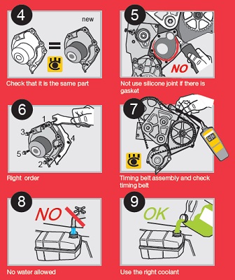 Pompa wody AIRTEX 1676