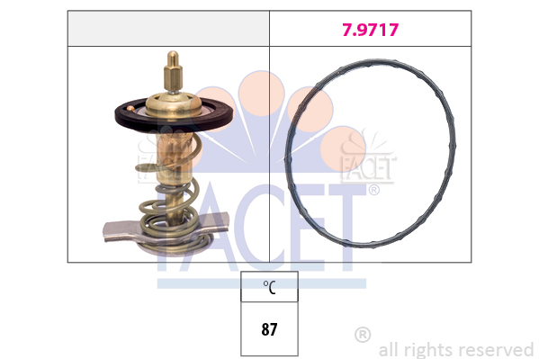 Termostat FACET 7.8511