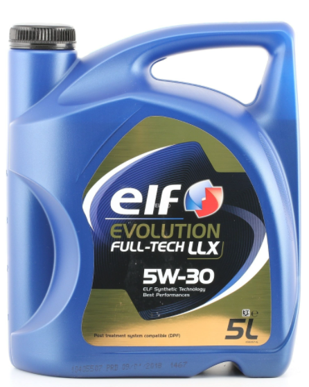 Olej silnikowy ELF 5W30FULTECLLX5