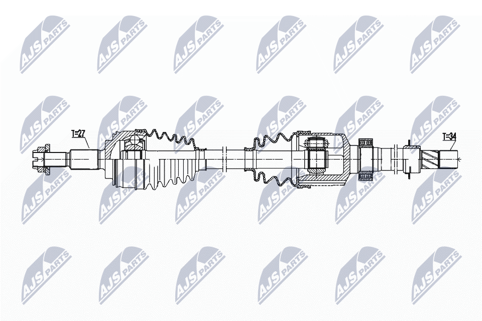 Wał napędowy NTY NPW-RE-203