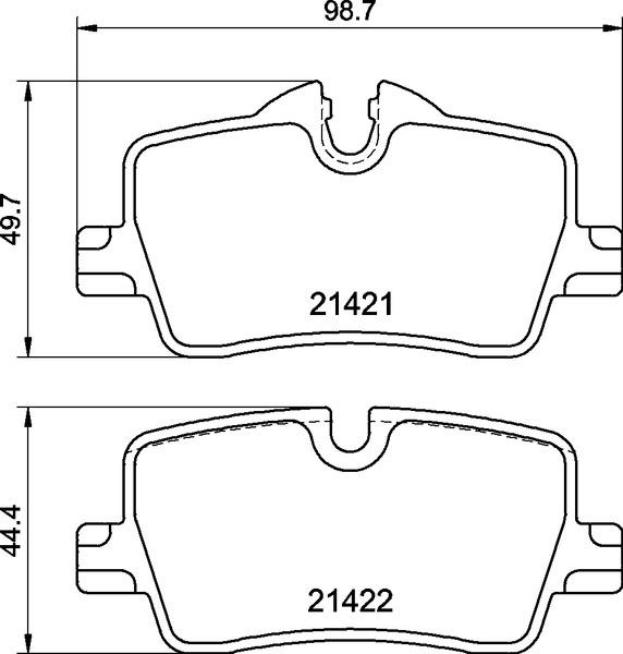 Klocki hamulcowe BREMBO P 06 113