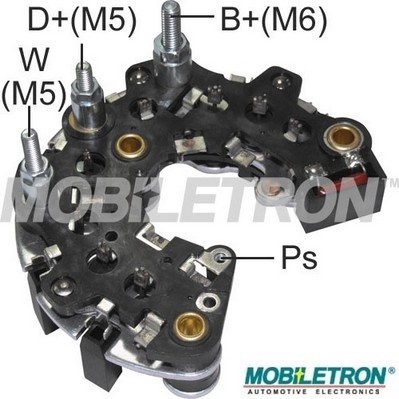 Mostek prostowniczy alternatora MOBILETRON RK-01