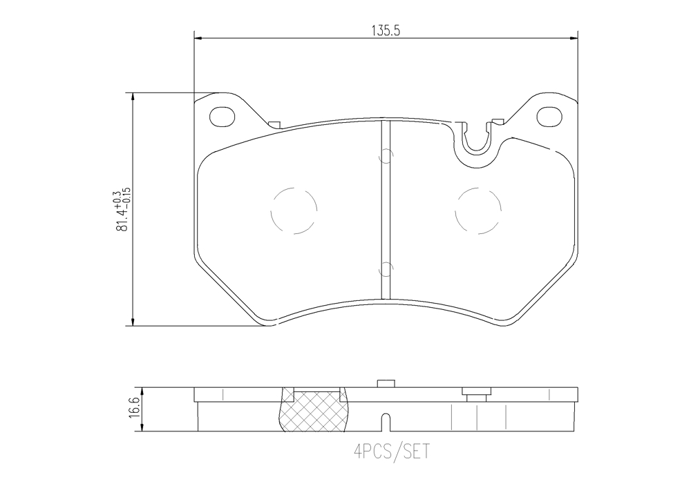 Klocki hamulcowe BREMBO P 85 177