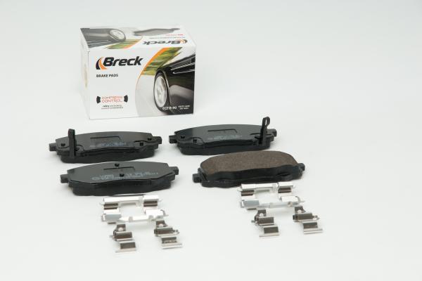 Klocki hamulcowe BRECK 24910 00 702 00