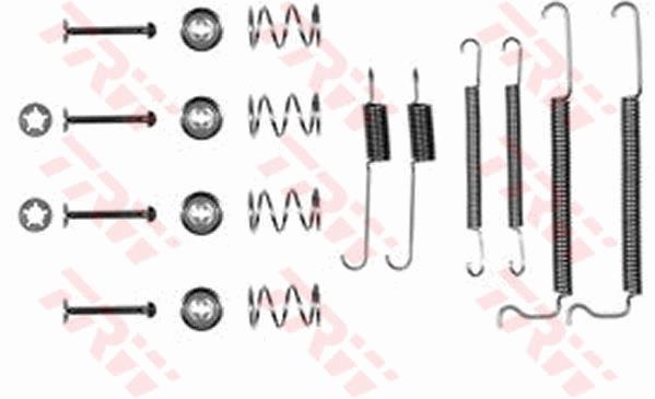 Zestaw dodatków do szczęk hamulcowych TRW SFK115