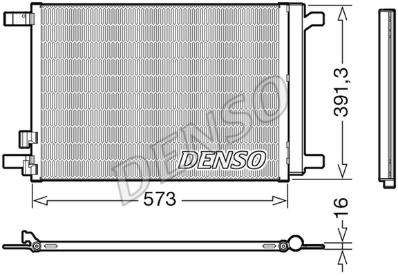 Skraplacz klimatyzacji DENSO DCN32066