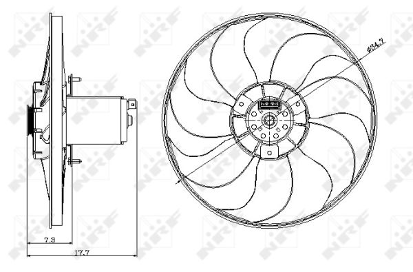 Wentylator NRF 47404