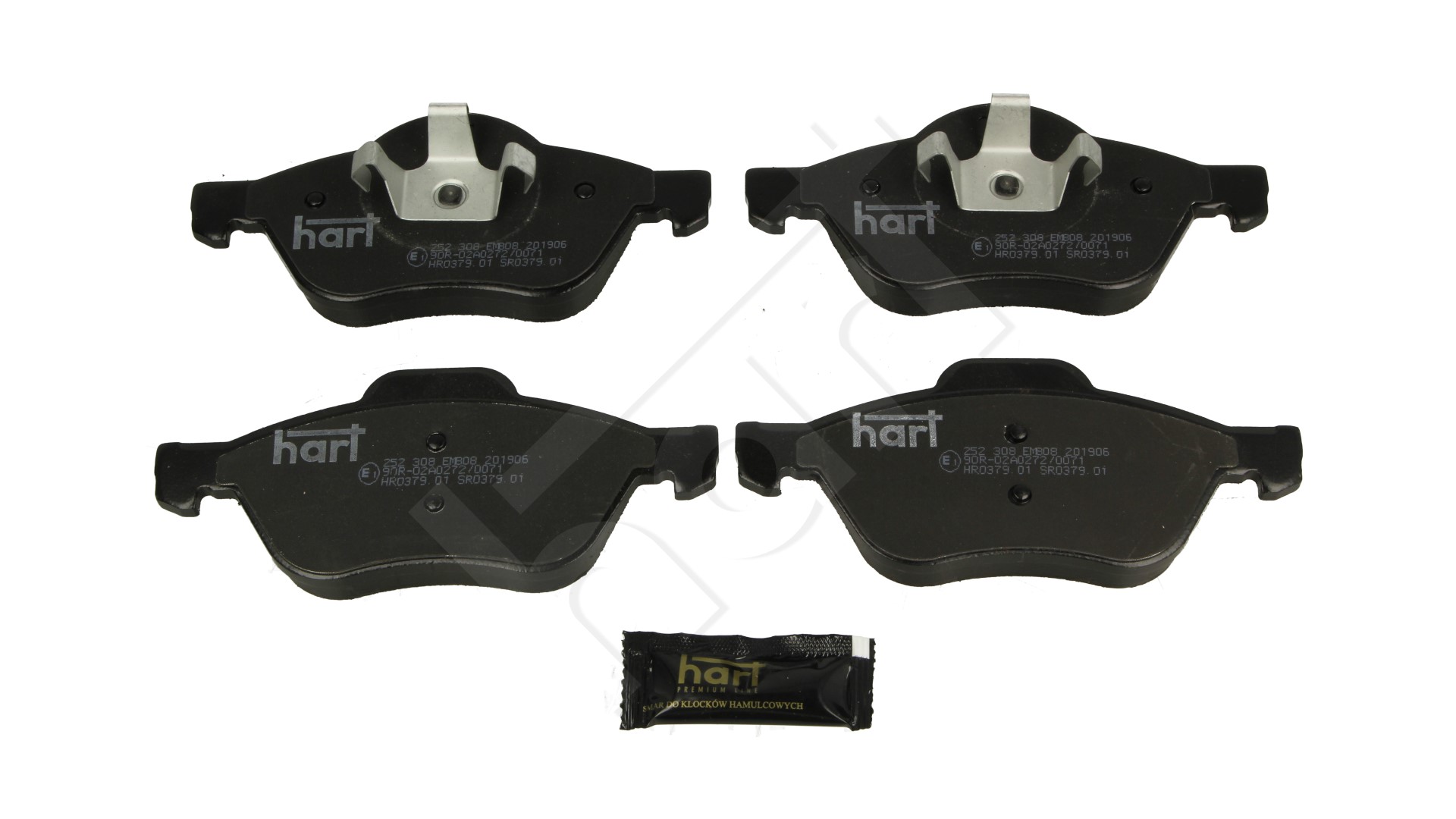 Klocki hamulcowe HART 252 308