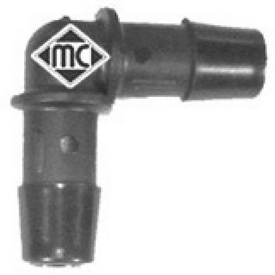 Króciec przyłączeniowy, przewód cieczy chłodzącej METALCAUCHO 00055