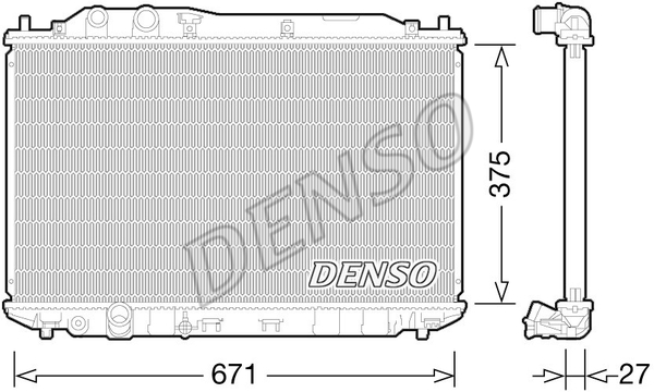 Chłodnica DENSO DRM40029