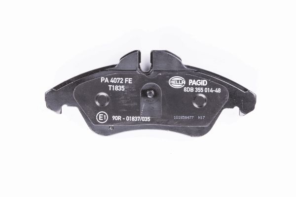 Klocki hamulcowe HELLA PAGID 8DB 355 014-481