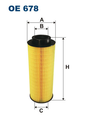 Filtr oleju FILTRON OE 678