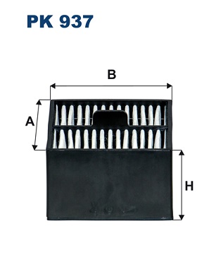 Filtr paliwa FILTRON PK937